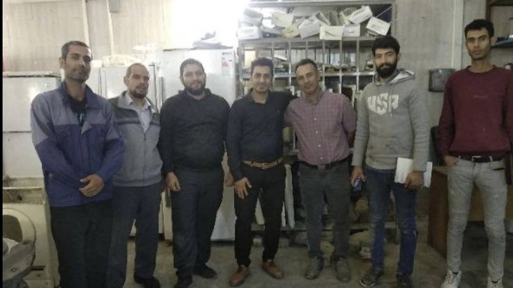 عکس پایان دوره در اصفهان
